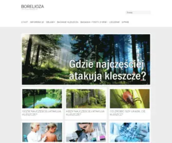 Borelioza.info.pl(Borelioza) Screenshot