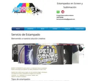Borestestampados.com(BOREST ESTAMPADOS) Screenshot