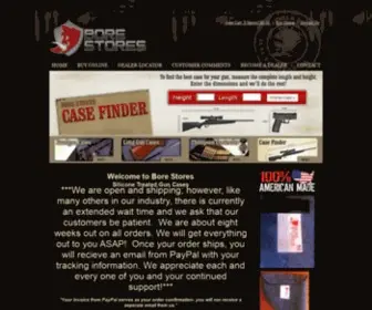 Borestores.com(Protective Gun Cases Silicone Treated) Screenshot