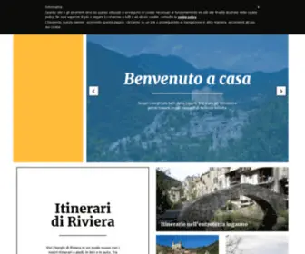 Borghidiriviera.it(Borghi di Riviera) Screenshot