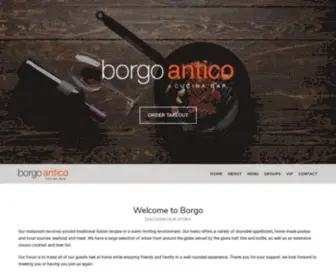 Borgoantico.ca(Borgo Antico) Screenshot