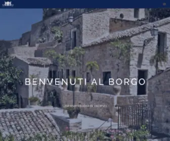 Borgohedone.com(Luxury resort in Scicli) Screenshot