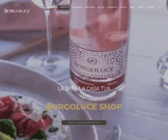 Borgoluce.it(Enoturismo e Produzione Prosecco Superiore DOCG Valdobbiadene) Screenshot