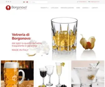 Borgonovo.it(Vetreria di Borgonovo) Screenshot