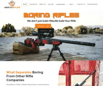 Boringrifles.com(Custom Rifles) Screenshot