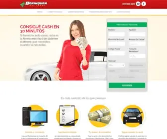 Borinquentitleloans.com(Borinquen Title Loans) Screenshot