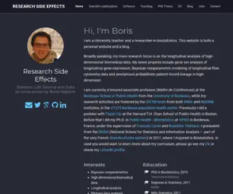 BorishejBlum.science(Research Side Effects) Screenshot