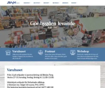 Borjes-Tingsryd.se(Gör bygden levande) Screenshot