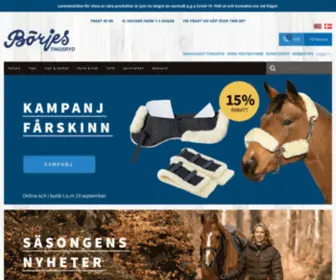 Borjes.se(Från hästfolk till hästfolk) Screenshot