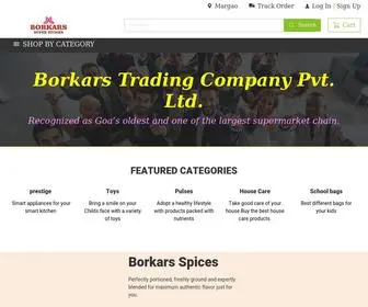 BorkarssuperStores.net(Borkars Super Stores) Screenshot