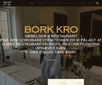 Borkkro.dk(Bork Kro) Screenshot
