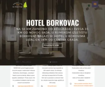 Borkovac.org(Hotel Borkovac) Screenshot