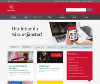 Borlange.se(Borlänge) Screenshot