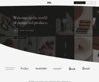 Born.com(Connecting design) Screenshot