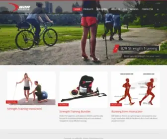 Born2Run.com(Born to Run Shoes and Strength Training) Screenshot