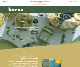 Bornafoods.com(Borna Foods) Screenshot