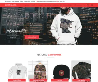 Bornandcompany.com(We're BORN This Way) Screenshot