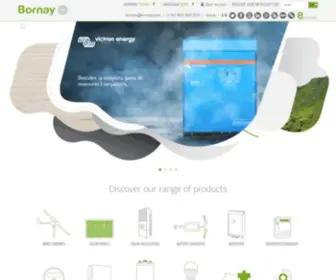 Bornay.com(Bornay Aerogeneradores) Screenshot