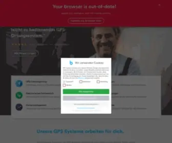 Bornemann.net(Fahrzeugortung & professionelle GPS Ortung von InFleet) Screenshot