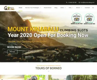 Borneocalling.com(Borneo Tours) Screenshot