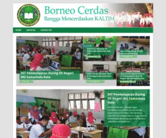 Borneocerdas.com(Bangga Mencerdaskan Kaltim) Screenshot