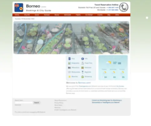 Borneo.com(Travel Information and Guide) Screenshot