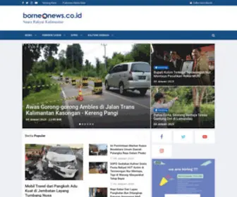 Borneonews.co.id(Suara Rakyat Kalimantan) Screenshot