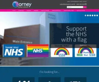 Borney-Branding.co.uk(Signs, Flags, Banners) Screenshot