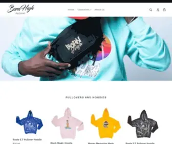 Bornhighapparel.com(Born High Apparel) Screenshot