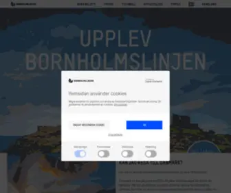 Bornholmslinjen.se(Bok biljett från DKK 99) Screenshot