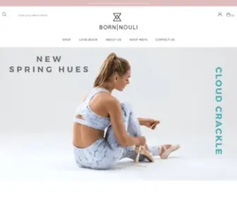 Bornnouli.com(Born Nouli Activewear) Screenshot