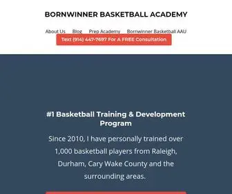 Bornwinnerbasketball.com(Basketball Trainers Raleigh and Durham) Screenshot