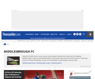 Boroblogs.co.uk(Middlesbrough FC news) Screenshot