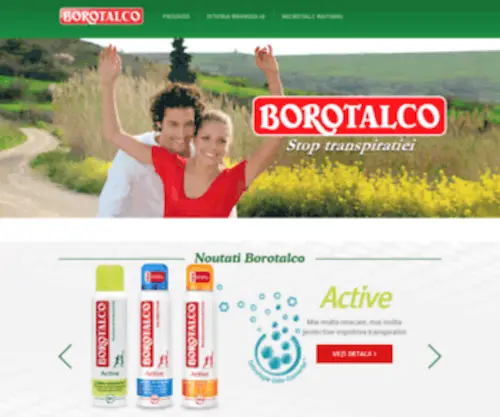 Borotalco.ro(Borotalco) Screenshot