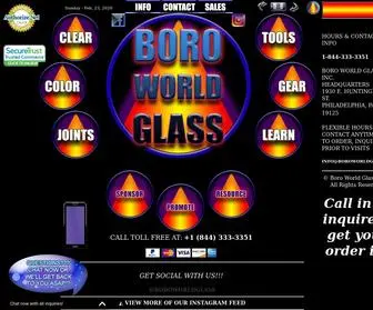 Boroworldglass.com(◭◭◭ BORO WORLD GLASS) Screenshot