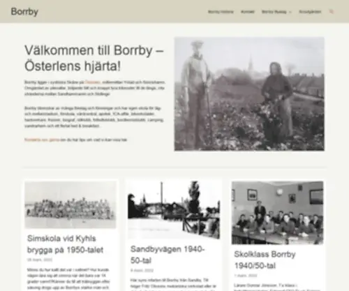 Borrby.se(Borrby) Screenshot