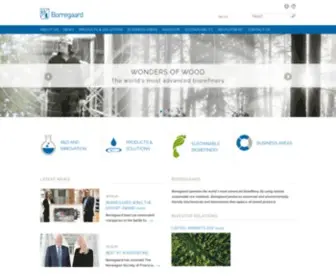 Borregaard.com(Biorefinery) Screenshot
