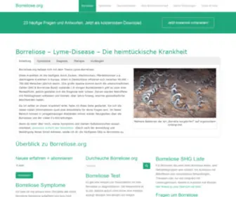 Borreliose-Forum.de(Meine Erfahrungen) Screenshot