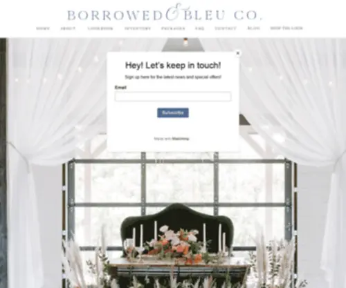 Borrowedandbleuco.com(Borrowedandbleuco) Screenshot