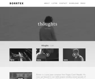 Borrtex.com(Minimalist Piano Composer) Screenshot