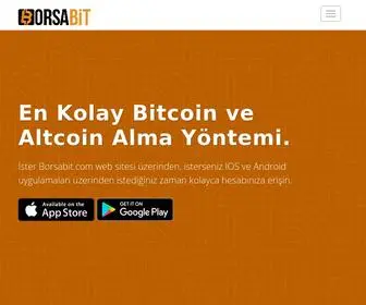 Borsabit.com(Bitcoin) Screenshot