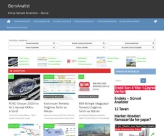 Borsanalist.com(Hisse Senedi Analizleri) Screenshot