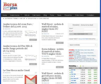 Borsaplus.com(Non solo finanza) Screenshot