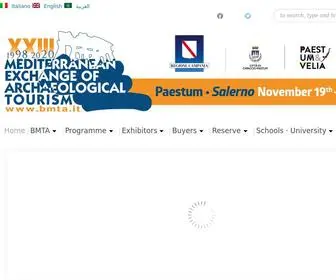 Borsaturismoarcheologico.it(Borsa Mediterranea del Turismo Archeologico) Screenshot