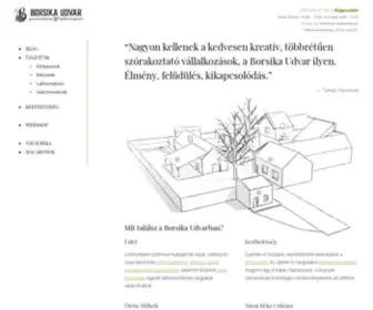 Borsikaudvar.hu(Gasztronómia & Lakberendezés) Screenshot