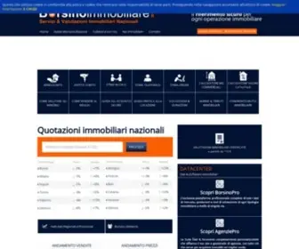 Borsinoimmobiliare.it(Osservatorio quotazioni immobiliari 2020) Screenshot