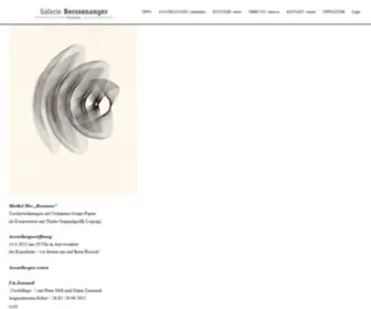 Borssenanger.de(Galerie Borssenanger) Screenshot