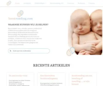 Borstvoeding.com(Kenniscentrum voor borstvoeding) Screenshot