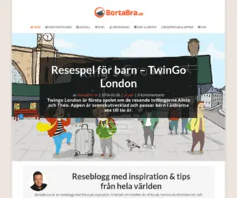 Bortabra.se(Reseblogg med tips & inspiration) Screenshot