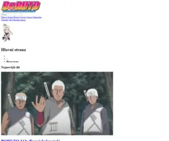 Boruto.eu(Naruto, Naruto Shippuden a Boruto online cz) Screenshot